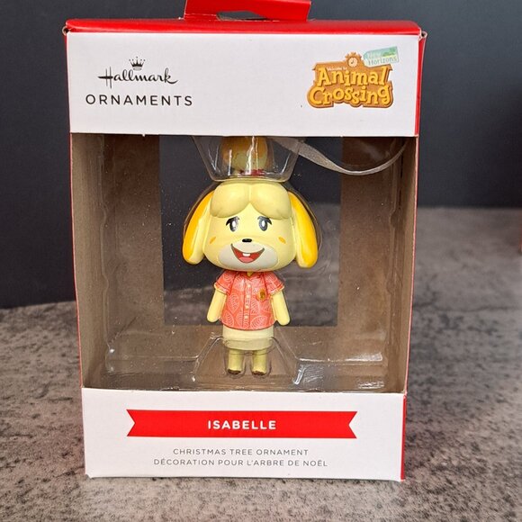 Hallmark 2021 in Box Animal Crossing Isabelle Christmas Ornament New - Picture 1 of 5